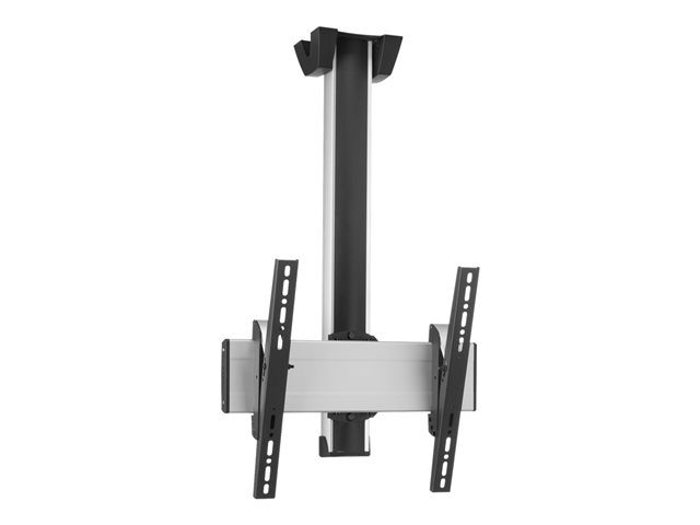 K/C1544 FLAT CEILING SINGLE POLE SILVER