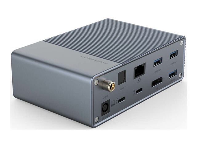 HyperDrive GEN2 - Docking station - Thunderbolt 3 - DP, Thunderbolt - 1GbE - 180 Watt - Europe