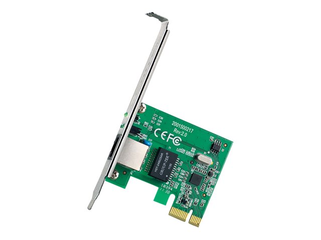 32-bit Gigabit PCIe Network Adapter, Realtek RTL8168B chipset, PCIe x1 form factor for each PCIe slot, Gigabit RJ-45 port (10/100/1000) with auto-sensing, Auto-MDI (X) - incl low profile bracket
