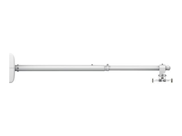 VISION Professional Short Throw or Ultra Short Throw Projector Wall Mount - LIFETIME WARRANTY - telescopic boom with length 930 to 1530 mm or 37 to 60 inches from wall to middle of projector - Projector can be mounted at any point along the boom - Boom gradient adjustable - white