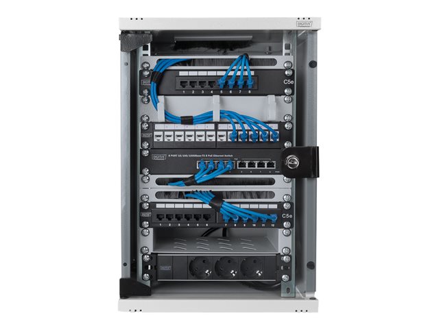 254 MM (10in)9U WALL MOUNTING CABINET 46
