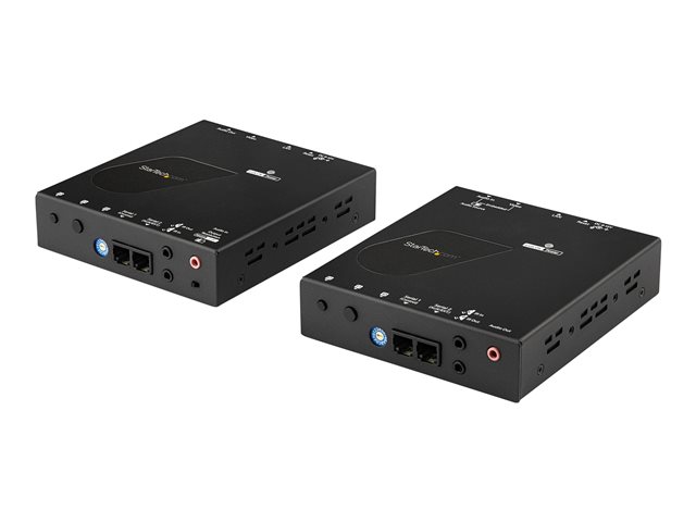 StarTech.com HDMI over IP Extender Kit with Video Wall Support - 1080p - HDMI over CAT5e / CAT6 Transmitter and Receiver Kit (ST12MHDLAN2K) - Video/audio/infrared/serial extender - HDMI - up to 100 m - TAA Compliant - for P/N: ST12MHDLAN2R