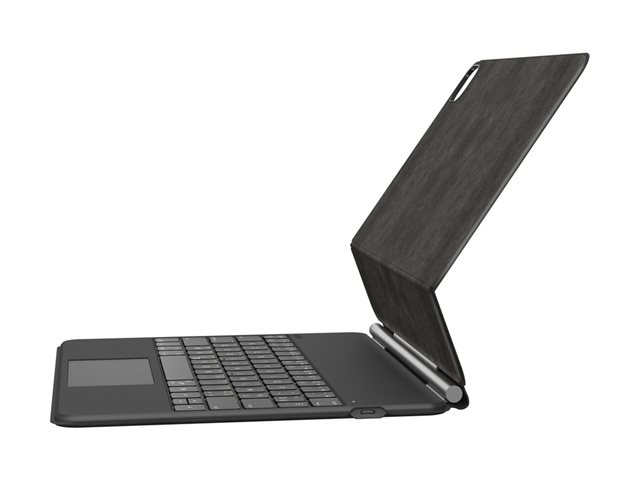 Belkin Connect Pro - Keyboard and folio case (protective case) - with magnetic stand - with touchpad - backlit - wireless - Bluetooth - AZERTY - French