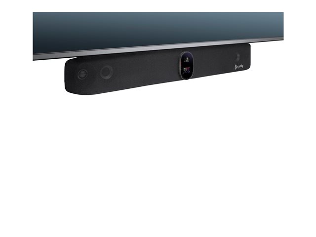 Poly Studio X70 - All-in-One video bar - Zoom Certified, Certified for Microsoft Teams, Google Meet Certified - black