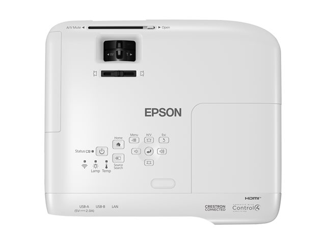 Epson EB-994F - 3LCD projector - 4100 lumens - Full HD (1920 x 1080) - 16:9 - 1080p - 802.11a/b/g/n/ac wireless / LAN/ Miracast - white