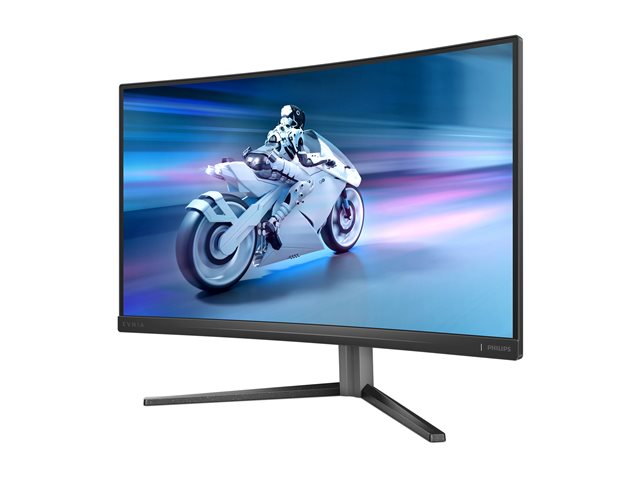 Philips Evnia 5000 27M2C5200W - LED monitor - gaming - curved - 27\" - 1920 x 1080 Full HD (1080p) @ 280 Hz - Fast VA - 300 cd/m² - 4000:1 - HDR10 - 0.3 ms - 2xHDMI, DisplayPort - dark slate