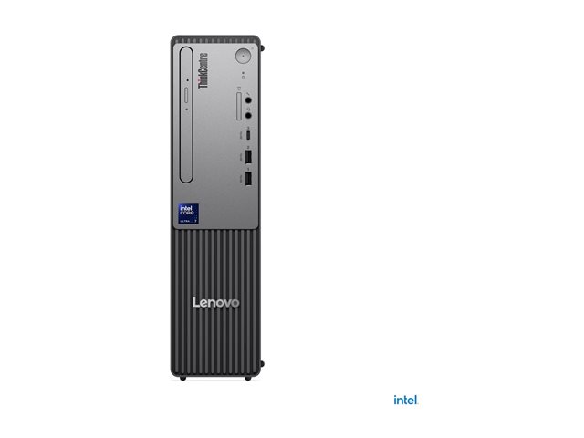 ThinkCentre neo 50s Gen 6, Intel® Core™ Ultra 5 225 (E-cores up to 4.40GHz, 20MB), No Operating System, 32.0GB, 1x1TB SSD M.2 2280 PCIe Gen4 TLC Opal, Intel® Graphics, Slim DVD Writer, 200W, 5YR Onsite,1CourierCarryin, USB, Calliope Gen 3, Black-Belg