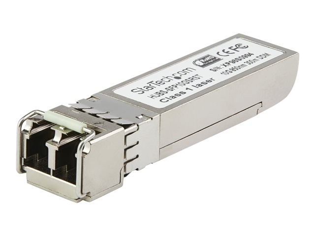 StarTech.com Dell EMC SFP-10G-ZR Compatible SFP+ Module, 10GBASE-ZR, 10GbE Single Mode (SMF) Fiber SMF Optic Transceiver, 10GE Gigabit Ethernet SFP+, LC Connector, 80km, 1550nm, DDM, 10Gb SFP+ - Lifetime Warranty (SFP10GZREMST) - SFP+ transceiver module (equivalent to: Dell EMC SFP-10G-ZR) - 10 GigE - 10GBase-ZR - LC single-mode - up to 80 km - 1550 nm