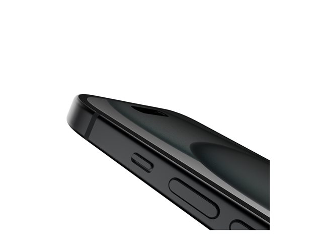 BELKIN ScreenForce Pro TemperedGlass Privacy AM Screen Protection for iPhone 15/14 Pro