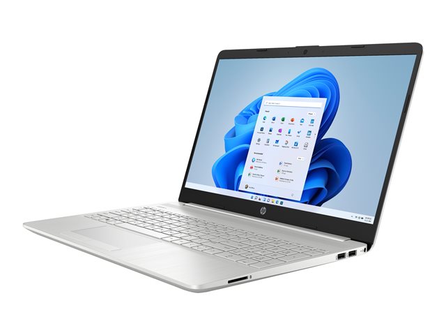 HP 15-dw2181nb - Core i3 1005G1 / 1.2 GHz - Win 10 Home in S mode - 8 GB RAM - 256 GB SSD NVMe - 15.6\" IPS 1920 x 1080 (Full HD) - UHD Graphics - Wi-Fi, Bluetooth - natural silver, vertical brushed pattern - kbd: Belgium