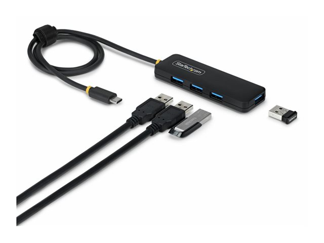 4-Port USB-C Hub 5Gbps Bus Powered