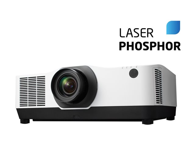 Sharp XP-A104U-W - 3LCD projector - 10000 lumens - WUXGA (1920 x 1200) - 16:10 - 4K - no lens - LAN - white - with NEC InstaCare Next Business Day Exchange