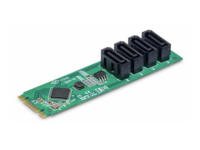 4-Port M.2 to SATA Adapter Card