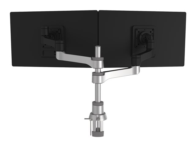 Zepher 4 Twin Monitor Arm  adjustable  silver