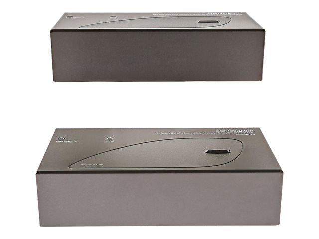 StarTech.com 650 ft/200m USB 2.0 Dual VGA KVM Console Extender over Cat5 UTP -for Dual VGA, USB-enabled PC or KVM Switch - Upto 1920x1200 (SV565DUTPU) - KVM extender - over CAT 5 - up to 200 m - for P/N: SVA12M2NEUA, SVA12M5NA