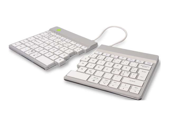 ErgonomicKB Split QWERTY(ND) Bluet white