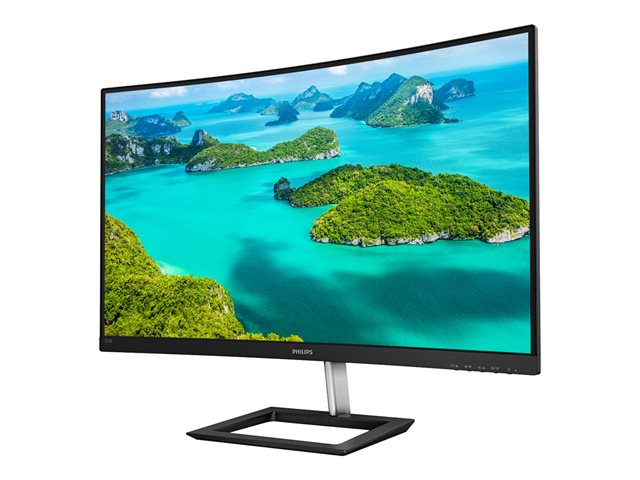 Philips E-line 328E1CA - LED monitor - curved - 32\" (31.5\" viewable) - 3840 x 2160 4K @ 60 Hz - VA - 250 cd/m² - 2500:1 - 4 ms - 2xHDMI, DisplayPort - speakers - textured black