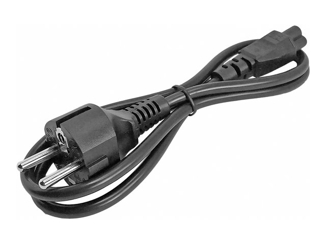 StarTech.com 3m (10ft) Laptop Power Cord, EU Schuko to C5, 2.5A 250V, 18AWG, Notebook / Laptop Replacement AC Cord, Printer/Power Brick Cord, Schuko CEE 7/7 to Clover Leaf IEC 60320 C5 - Laptop Charger Cable (753E-3M-POWER-LEAD) - Power cable - power