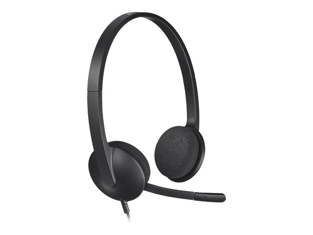 Logitech USB Headset H340 - Headset - on-ear - wired