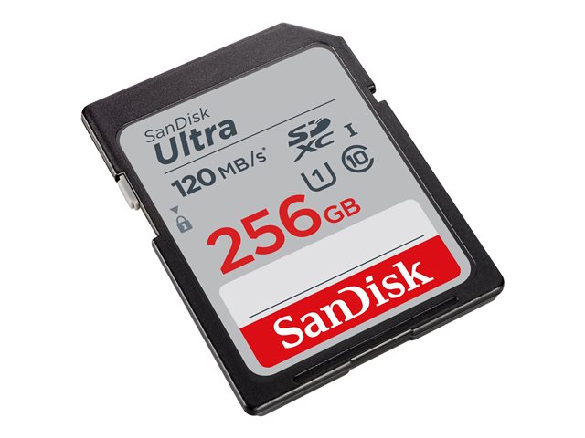 SanDisk Ultra - Flash memory card - 256 GB - UHS-I U1 / Class10 - SDXC UHS-I