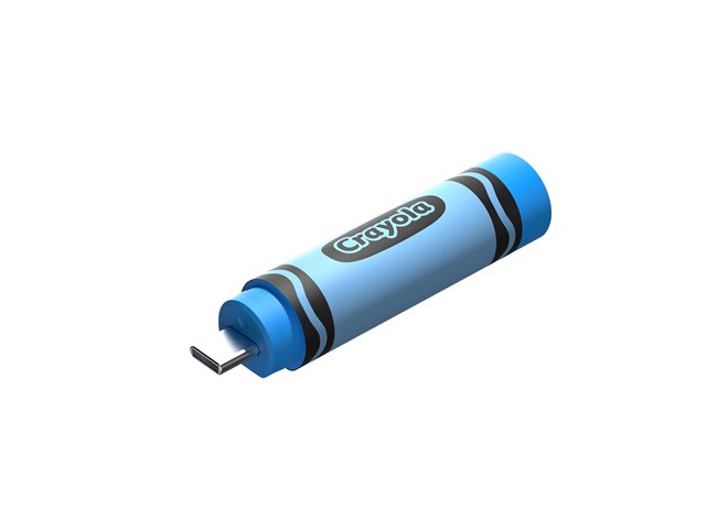 USB-C Flash Drive Crayola 128GB Blue