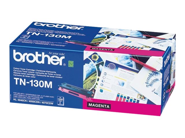 Brother TN130M - Magenta - original - toner cartridge - for Brother DCP-9040, 9042, 9045, HL-4040, 4050, 4070, MFC-9440, 9450, 9840