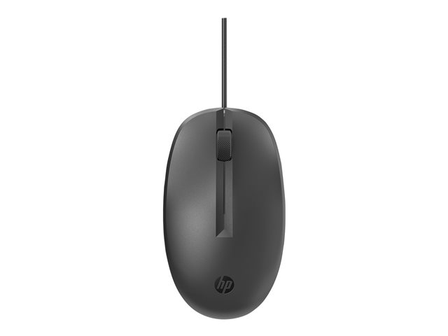 HP 128 - Mouse - laser - wired - black (pack of 120) - for HP 34, Elite Mobile Thin Client mt645 G7, Laptop 15, Pro Mobile Thin Client mt440 G3
