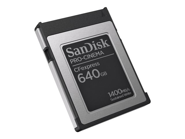 SanDisk PRO-CINEMA - Flash memory card - 640 GB - CFexpress Type B