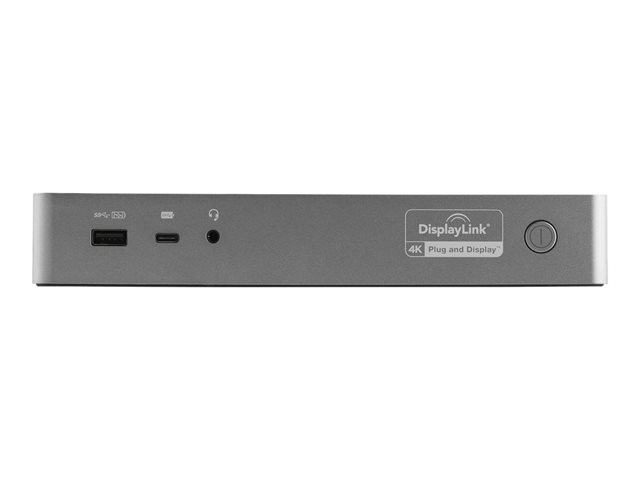 StarTech.com USB-C & USB-A Dock, Hybrid Universal Laptop Docking Station with 100W Power Delivery, Dual Monitor 4K 60Hz HDMI & DisplayPort, 4x USB 3.1 Gen 1 Hub, Gigabit Ethernet (GbE) - Hybrid USB Type-C Dock (DK30C2DPEPUE) - Docking station - USB-C - 2 x HDMI, 2 x DP - 1GbE - 170 Watt