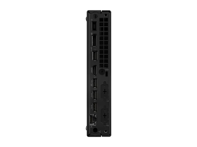 Lenovo ThinkCentre M70q Gen 5 12TD - Tiny Core i7 i7-14700T / up to 5.2 GHz - vPro Enterprise - RAM 16 GB - SSD 512 GB - TCG Opal Encryption, NVMe - UHD Graphics 770 - Gigabit Ethernet, IEEE 802.11ax (Wi-Fi 6E), Bluetooth 5.3 - Win 11 Pro - monitor: