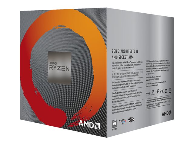 AMD Ryzen 5 3600X - 3.8 GHz - 6-core - 12 threads - 32 MB cache - Socket AM4 - Box