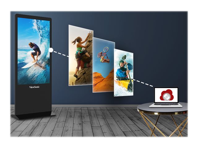 Eposter LED 55in UHD 4K Android 8.0
