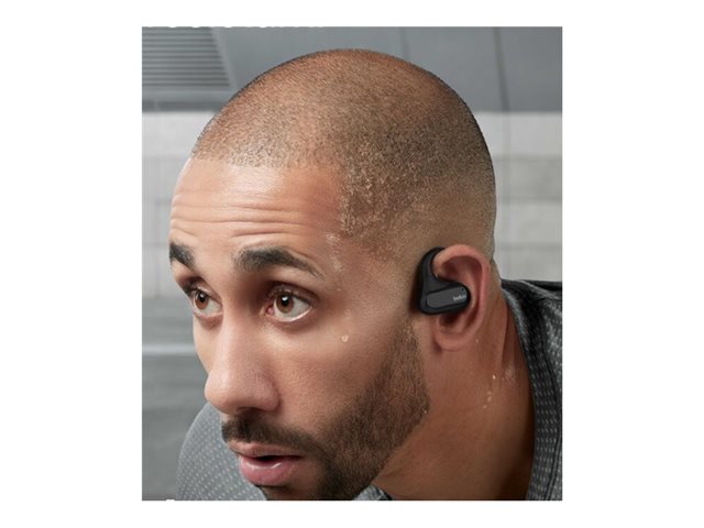 Belkin SoundForm ClearFit - True wireless earphones with mic - open ear - over-the-ear mount - Bluetooth - black