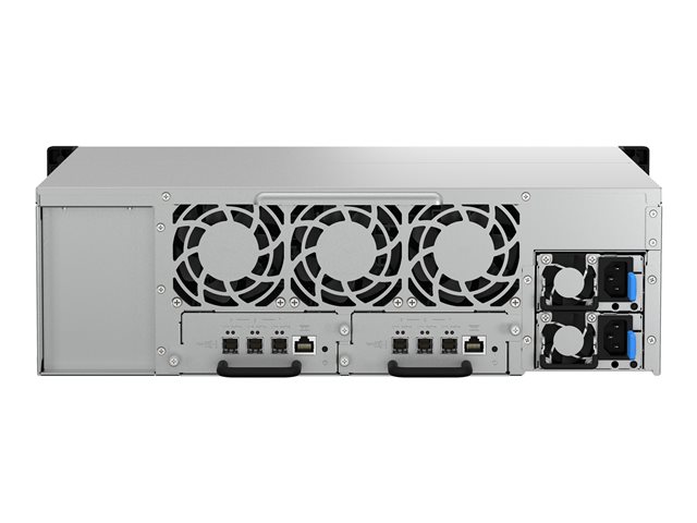 QNAP TL-R1620Sdc - Hard drive array - 16 bays (SATA-600 / SAS-3) - SAS 12Gb/s (external) - rack-mountable - 3U
