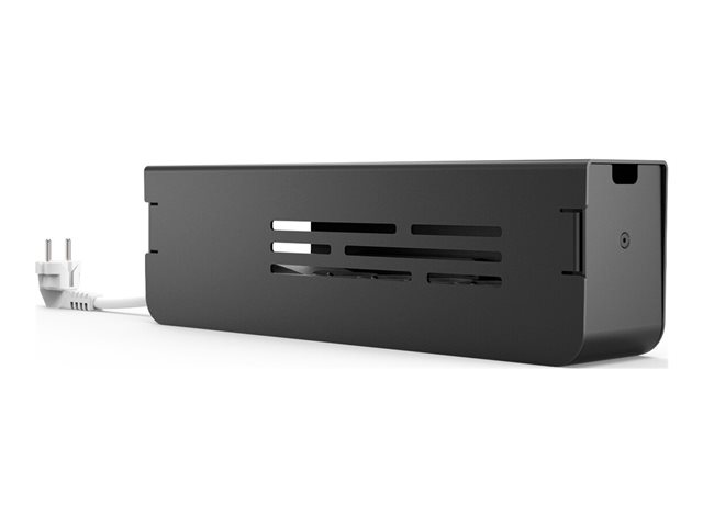 Compulocks Security Power Strip EU 5 plugs Black - Power distribution strip - secured - Europe - black