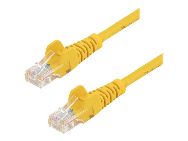 StarTech.com 10m Yellow Cat5e / Cat 5 Snagless Ethernet Patch Cable 10 m - Patch cable - RJ-45 (M) to RJ-45 (M) - 10 m - UTP - CAT 5e - stranded, snagless - yellow