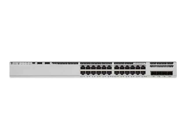 Cisco Catalyst 9200L - Network Advantage - switch - L3 - 24 x 10/100/1000 + 4 x Gigabit SFP (uplink) - rack-mountable