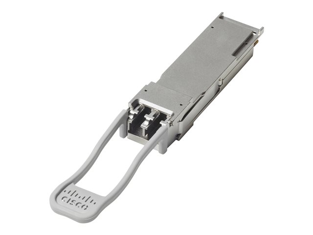 Cisco - QSFP+ transceiver module - 40GbE - 40GBASE-BiDi - LC multi-mode - up to 150 m - 832-918 nm - for P/N: N6K-C6004-M12Qu003d, N7K-F312FQ-25u003d, N9K-C9396PX, N9K-X9636PQ, N9K-X9636PQ-RF