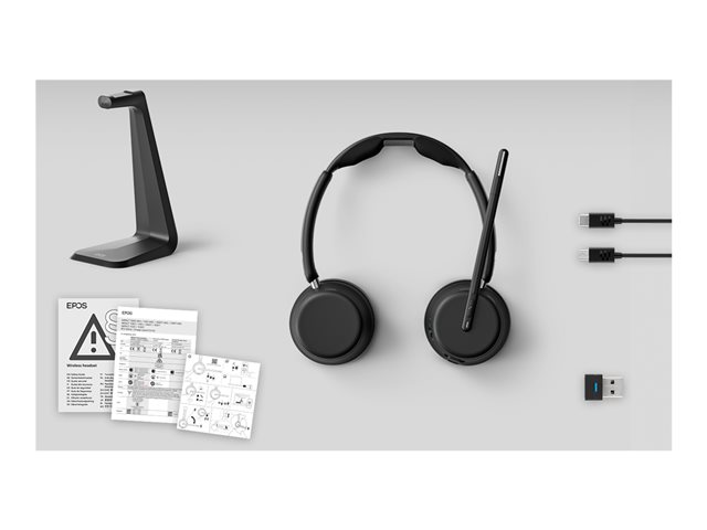 EPOS IMPACT 1060T ANC Duo Bluetooth headset with ANC. MS Teams