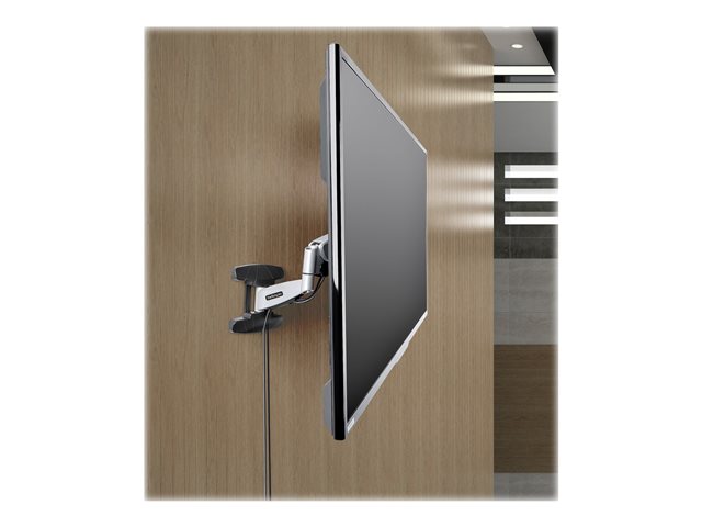 StarTech.com VESA TV Wall Mount, TV Mounting Bracket For 23\"-55\" Displays, Adjustable Full Motion TV Wall Mount Supports 66lb (30kg), Extendable/Tilting/Swivel Monitor Wall Mount - Low Profile/Slim Display Mount (FHA-TV-WALL-MOUNT) - Mounting kit - f