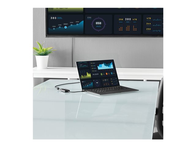 StarTech.com USB-C to VGA Adapter - Black - 1080p - Video Converter For Your MacBook Pro - USB C to VGA Display Dongle (CDP2VGA) - USB / VGA adapter - 24 pin USB-C (M) to HD-15 (VGA) (F) - USB 3.1 Gen 1 / Thunderbolt 3 - 18 cm - 1920 x 1200 (WUXGA) support, USB power - black - for P/N: BNDTB10GI, BNDTB210GSFP, BNDTB410GSFP, BNDTB4M2E1, BNDTBUSB3142, TB4CDOCK