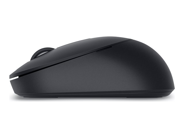 Dell Silent Mouse MS355 - Mouse - right and left-handed - optical LED - 3 buttons - wireless - 2.4 GHz, Bluetooth 5.1 LE - USB wireless receiver - black - with 3 years Advanced Exchange Service