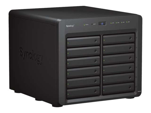 Synology Disk Station DS2422+ - NAS server - 12 bays - SATA 3Gb/s - RAID RAID 0, 1, 5, 6, 10, JBOD - RAM 4 GB - Gigabit Ethernet - iSCSI support