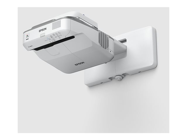 Epson EB-685Wi - 3LCD projector - 3500 lumens (white) - 3500 lumens (colour) - WXGA (1280 x 800) - 16:10 - 720p - LAN - grey, white