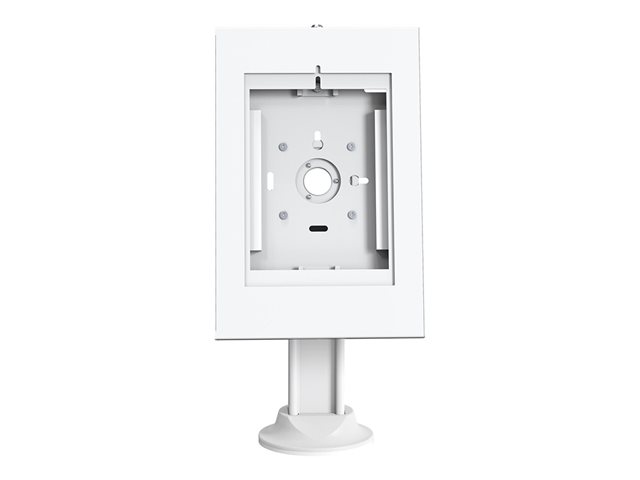 Neomounts DS15-640WH1 - Stand - for tablet - lockable - steel - white - screen size: 9.7\"-11\" - mounting interface: 75 x 75 mm - counter top - for Apple 10.2-inch iPad, 10.5-inch iPad Air (3rd generation), 10.5-inch iPad Pro, 10.9-inch iPad Air (4th generation), 11-inch iPad Pro (3rd generation), 9.7-inch iPad (5th generation, 6th generation), 9.7-inch iPad Pro, iPad Air, iPad Air 2, Samsung Galaxy Tab A (10.1 in), Tab A7 (10.4 in), Tab S6