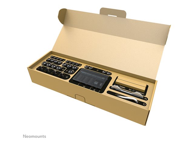 Neomounts WL40S-840BL14 - Mounting kit (wall mount) - full-motion - for TV - black - screen size: 32\"-65\"