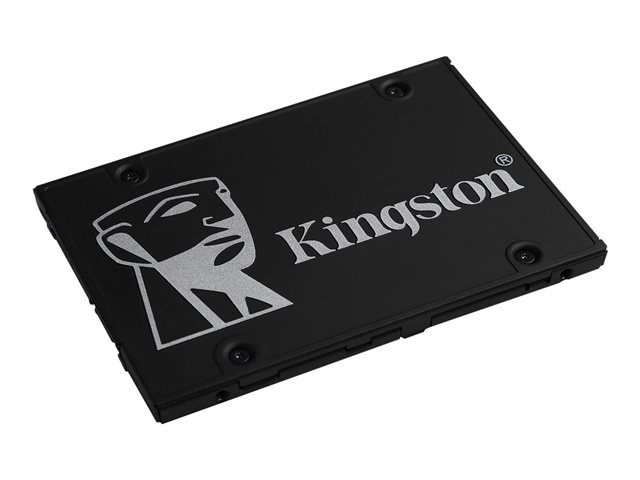 Kingston KC600 - SSD - encrypted - 2 TB - internal - 2.5\" - SATA 6Gb/s - 256-bit AES-XTS - TCG Opal Encryption, Self-Encrypting Drive (SED)