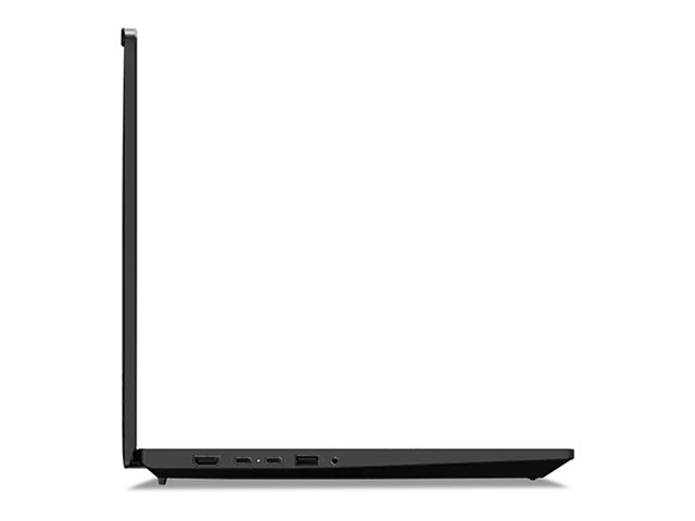 Lenovo ThinkPad P16s Gen 3 21KS - 180-degree hinge design - Intel Core Ultra 7 - 155H / up to 4.8 GHz - Win 11 Pro - RTX 500 Ada - 16 GB RAM - 512 GB SSD TCG Opal Encryption 2, NVMe, Performance - 16" IPS 1920 x 1200 - Gigabit Ethernet - Wi-Fi 6E, Bluetooth - black - kbd: Swiss - with 1 Year Lenovo Premier Support, CO2 Offset 0.5 ton (2nd Gen)