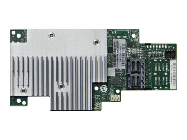 Intel RAID Controller RMSP3HD080E - Storage controller (RAID) - 8 Channel - SATA 6Gb/s / SAS 12Gb/s / PCIe - RAID RAID 0, 1, 5, 10, JBOD - PCIe 3.0 x8