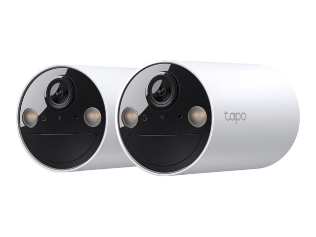 Tapo C410 V1 - Network surveillance camera - indoor, outdoor - weatherproof - colour (Day&Night) - 3 MP - 2304 x 1296 - 2K - fixed focal - audio - wireless - Wi-Fi - 2.4GHz radio - H.264 (pack of 2)